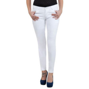 White Stretchable Jeans
